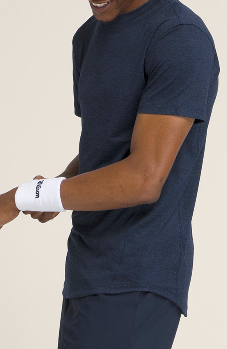 WILSON Everyday Performance T-Shirt, Alternate, color, Classic Navy