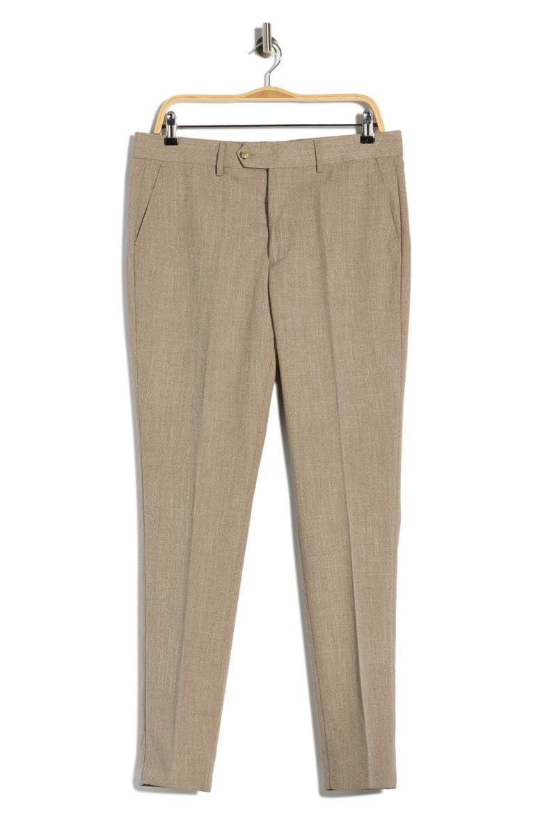 Slim Fit Dress Pants, Alternate, color, BEIGE