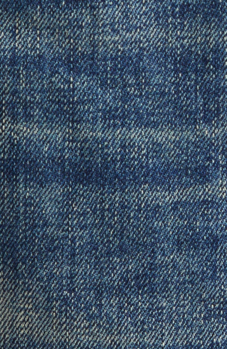 R13 Cuffed X-Boyfriend Jeans, Alternate, color, Adelaide Selvedge Blue