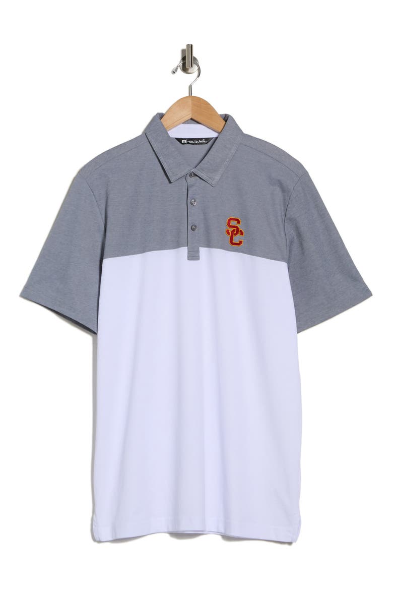 The Rudds 2.0 USC Polo, Alternate, color, HEATHER QUIET SHADE/