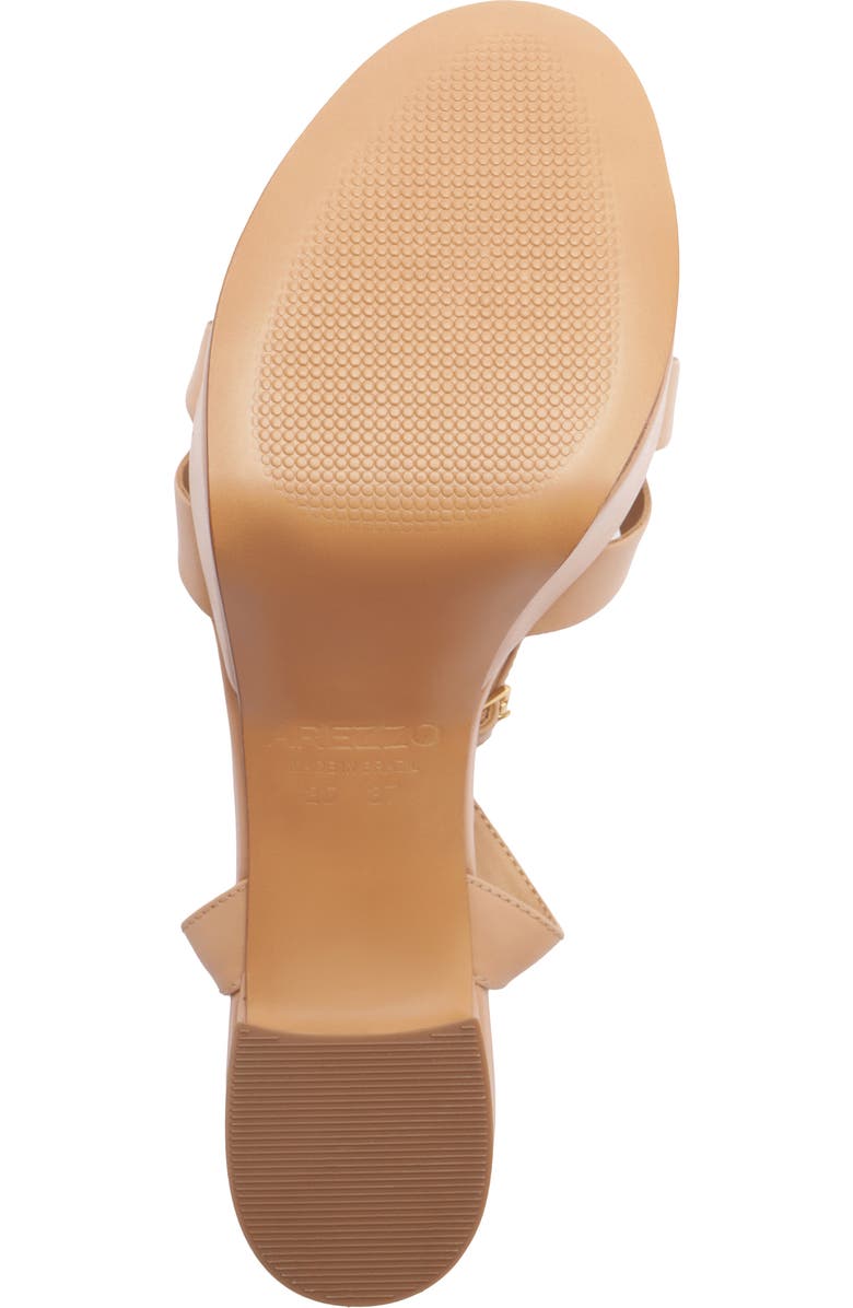 Arezzo Veronica Ankle Strap Platform Sandal, Alternate, color, True Sand