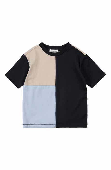 Kids' Colorblock Cotton T-Shirt