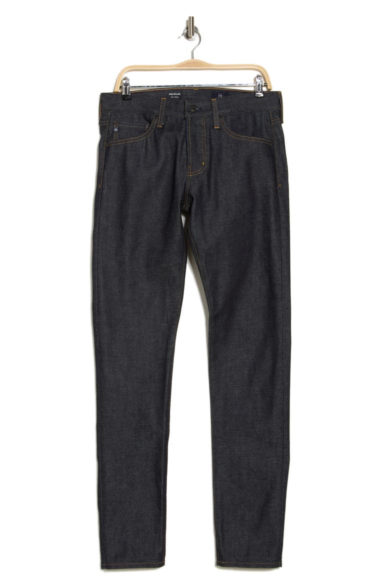 Dylan Slim Skinny Jeans, Alternate, color, GAU RAW
