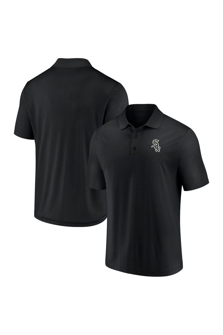 Men's Fanatics Branded Black Chicago White Sox Winning Streak Polo, Main, color, Black