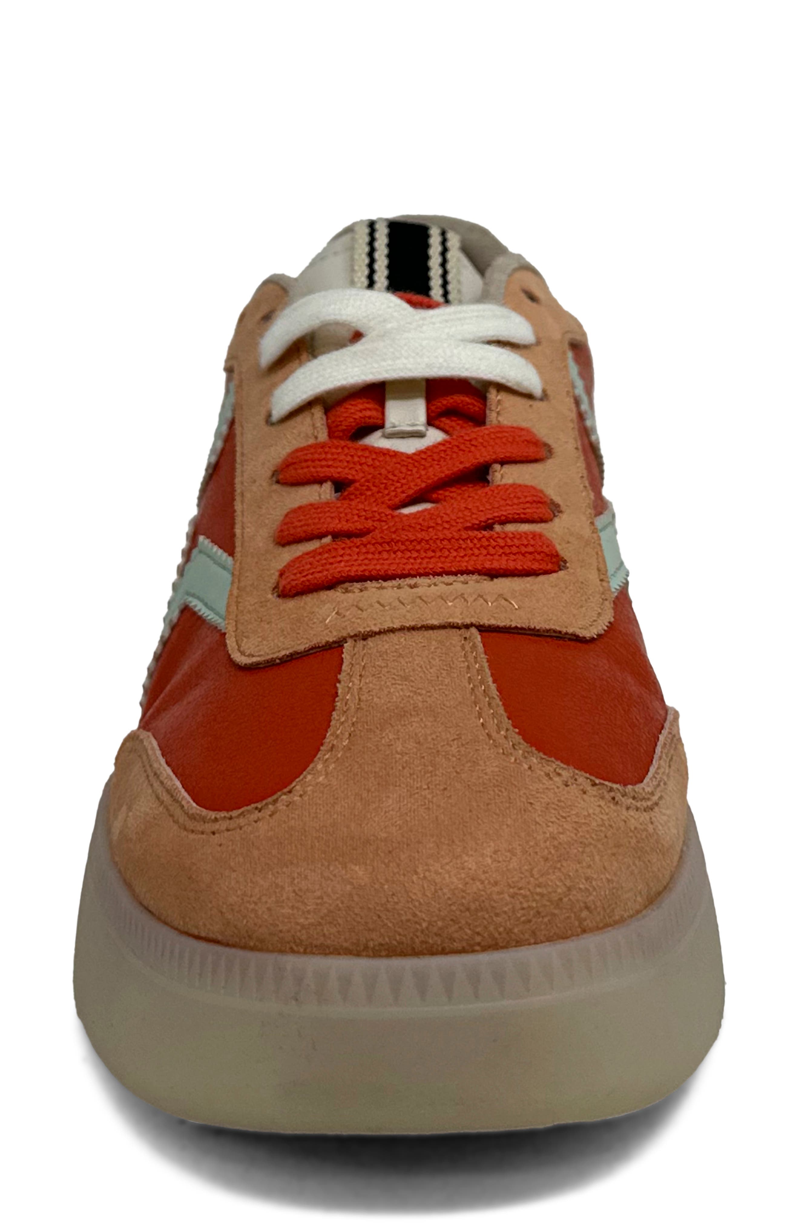 Peaches Sneaker, Alternate, color, ORANGE