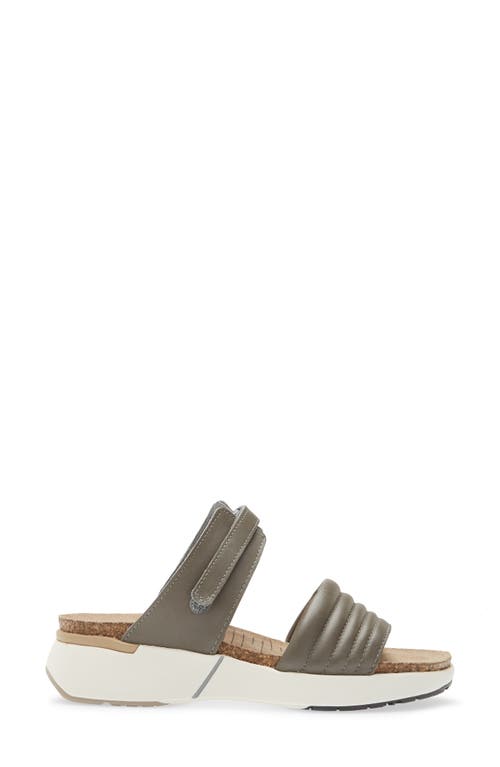 Naot Vesta Sandal In Foggy Grey Leather