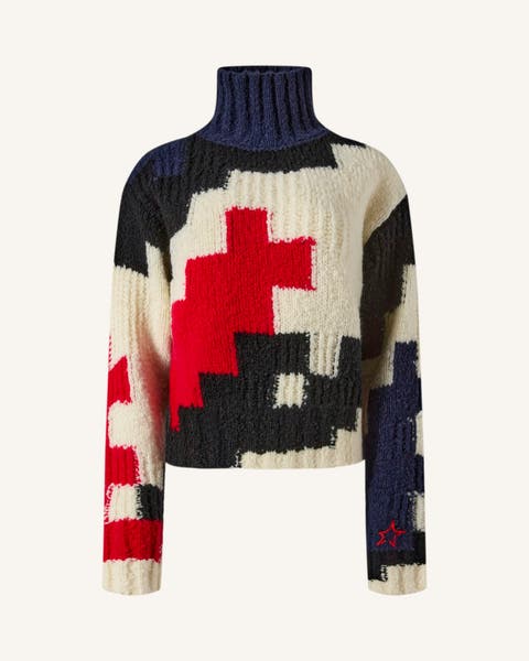 Chunky Wool Cropped Sweater