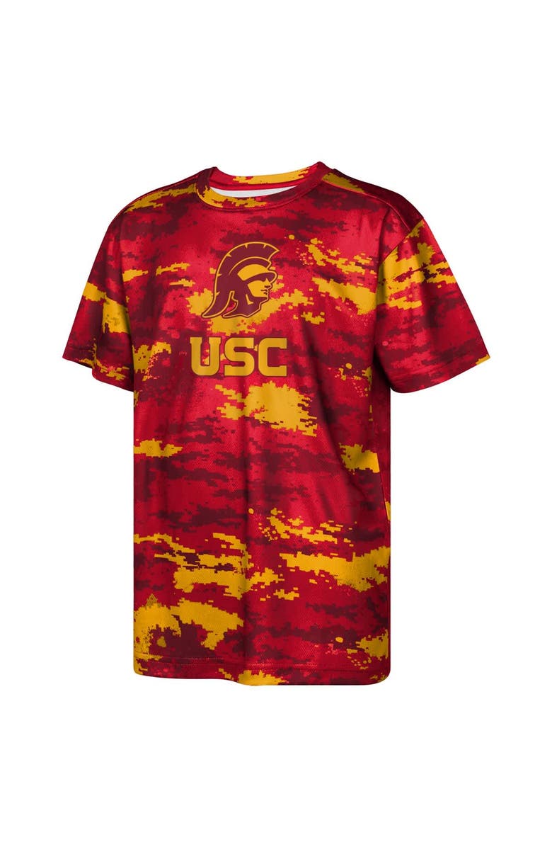 Outerstuff Youth Cardinal USC Trojans Scrimmage Sublimated T-Shirt, Alternate, color, Cardinal