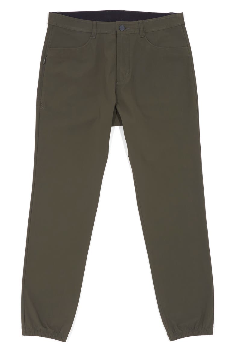 Resort Woven Joggers, Alternate, color, SURVIVOR GREEN