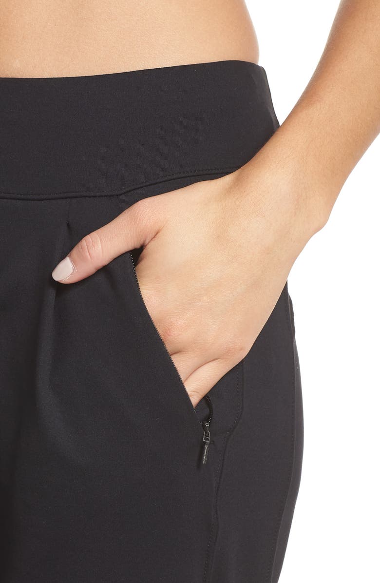 Zella Taylor Slim Recycled Knit Jogger Pants, Alternate, color,