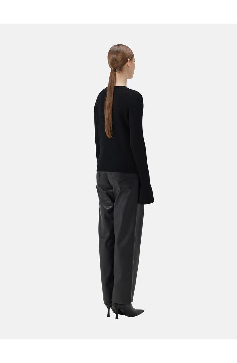 GOBI Mongolian Cashmere Cashmere Bell-Sleeve Sweater, Alternate, color,
