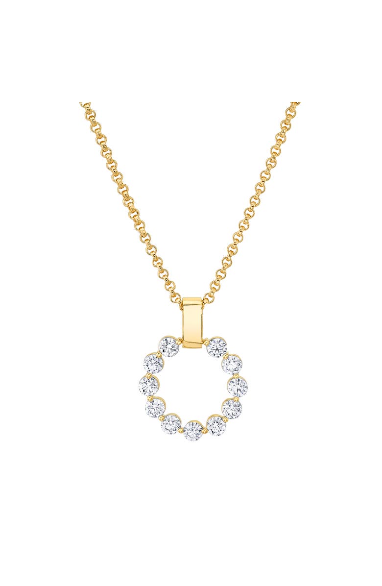 Michael M Cloud Large Pendant, Alternate, color, Yellow Gold