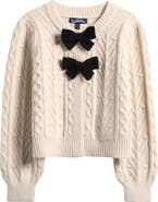 Freshman Kids' Bow Cardigan