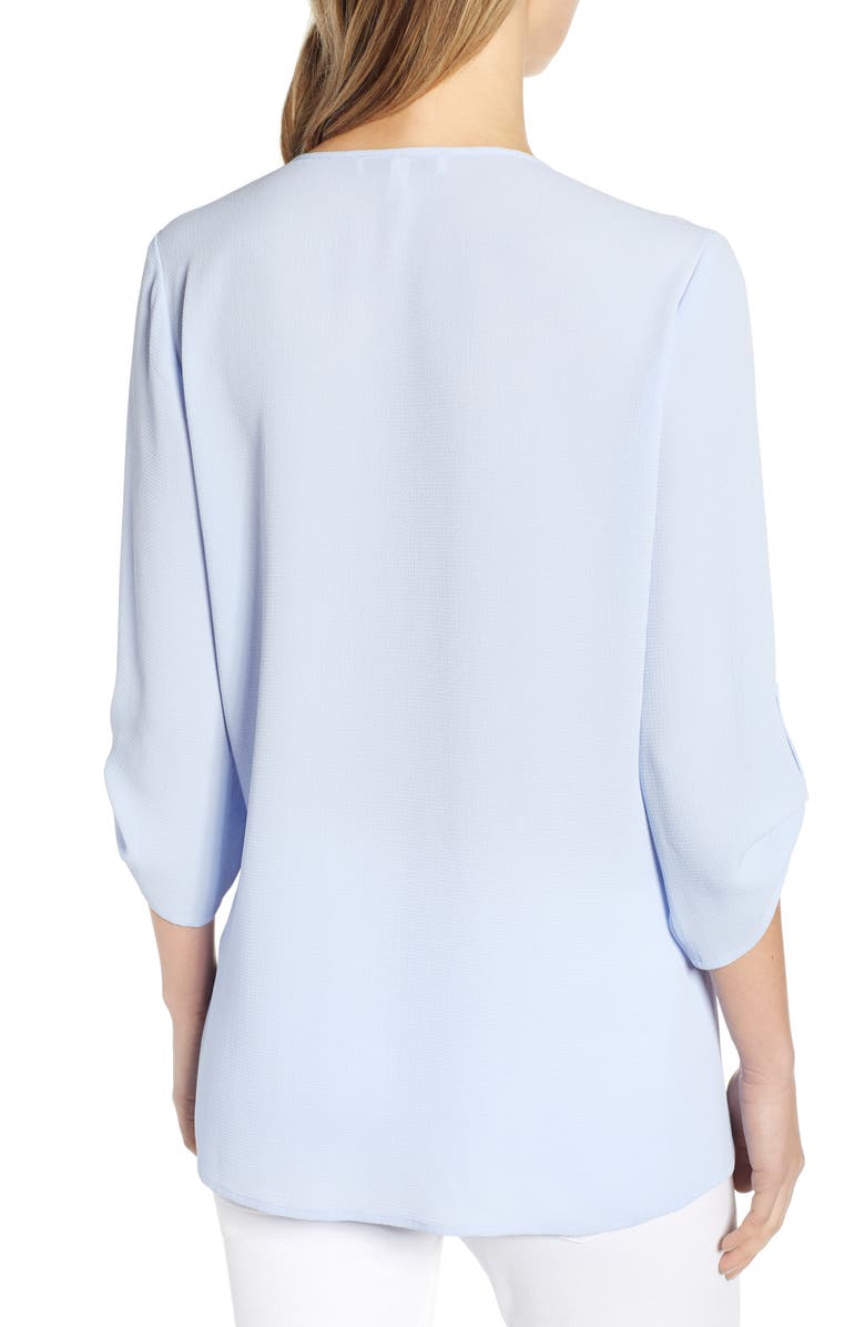 Chaus Roll-Tab Pintuck Blouse, Alternate, color, 