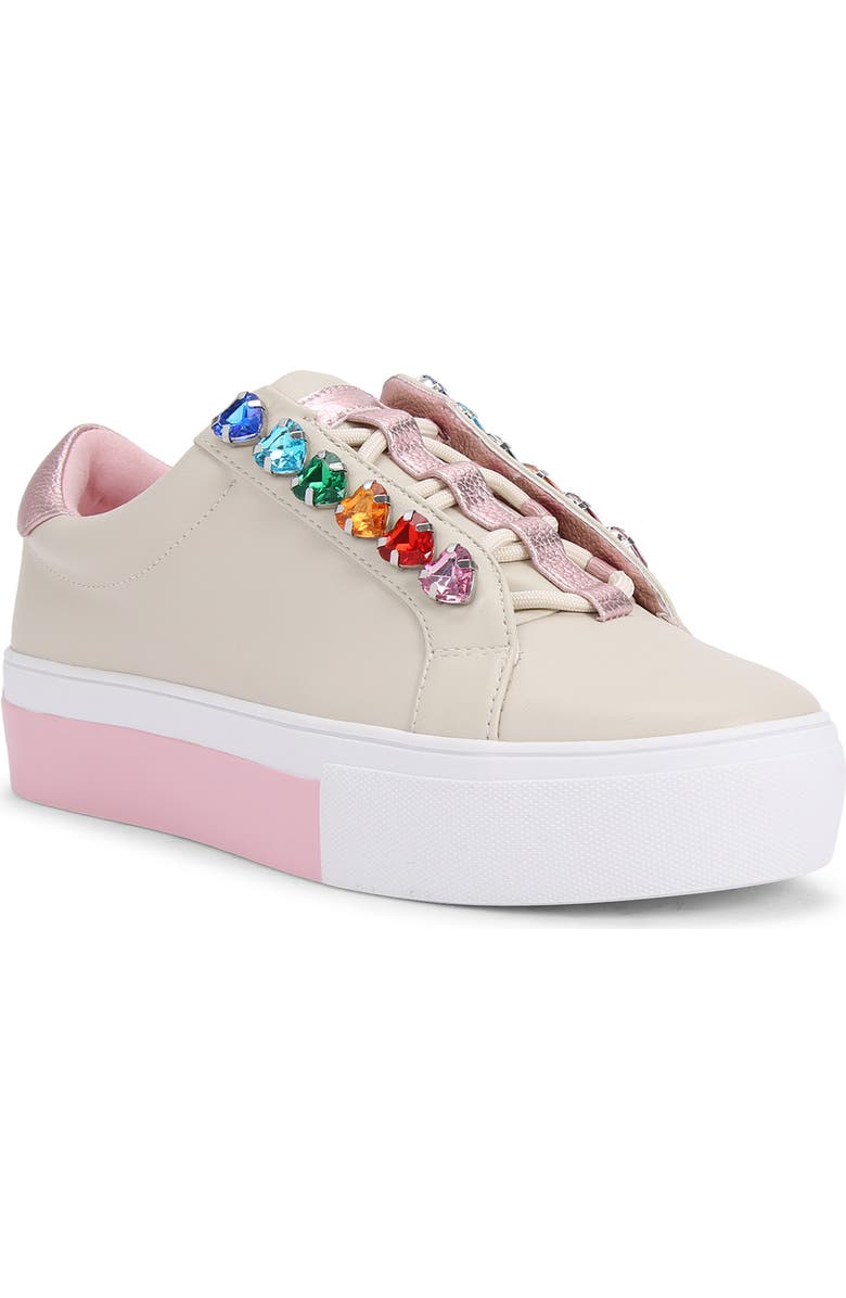 Kurt Geiger London Liviah Love Platform Sneaker, Main, color,
