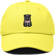 Dalix Hippo Embroidered Adjustable Hat