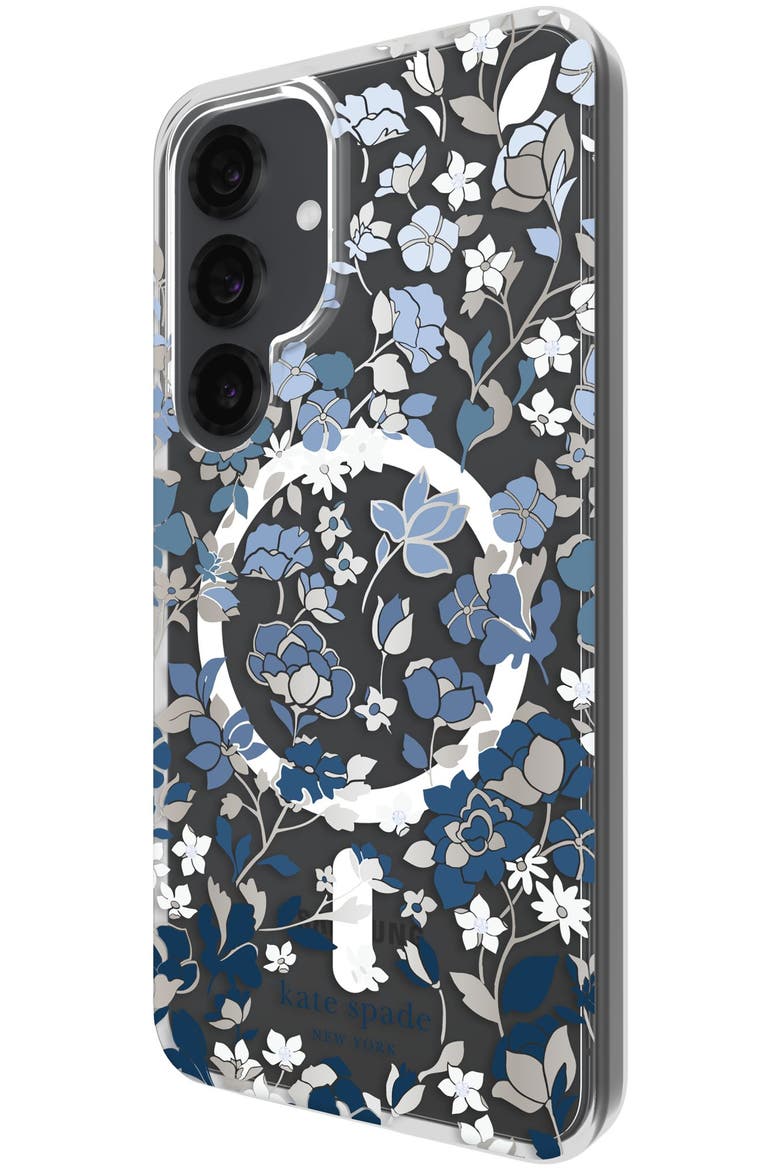 Protective Hardshell Case with Magnet for Samsung Galaxy S25, Alternate, color, Blue Multicolor