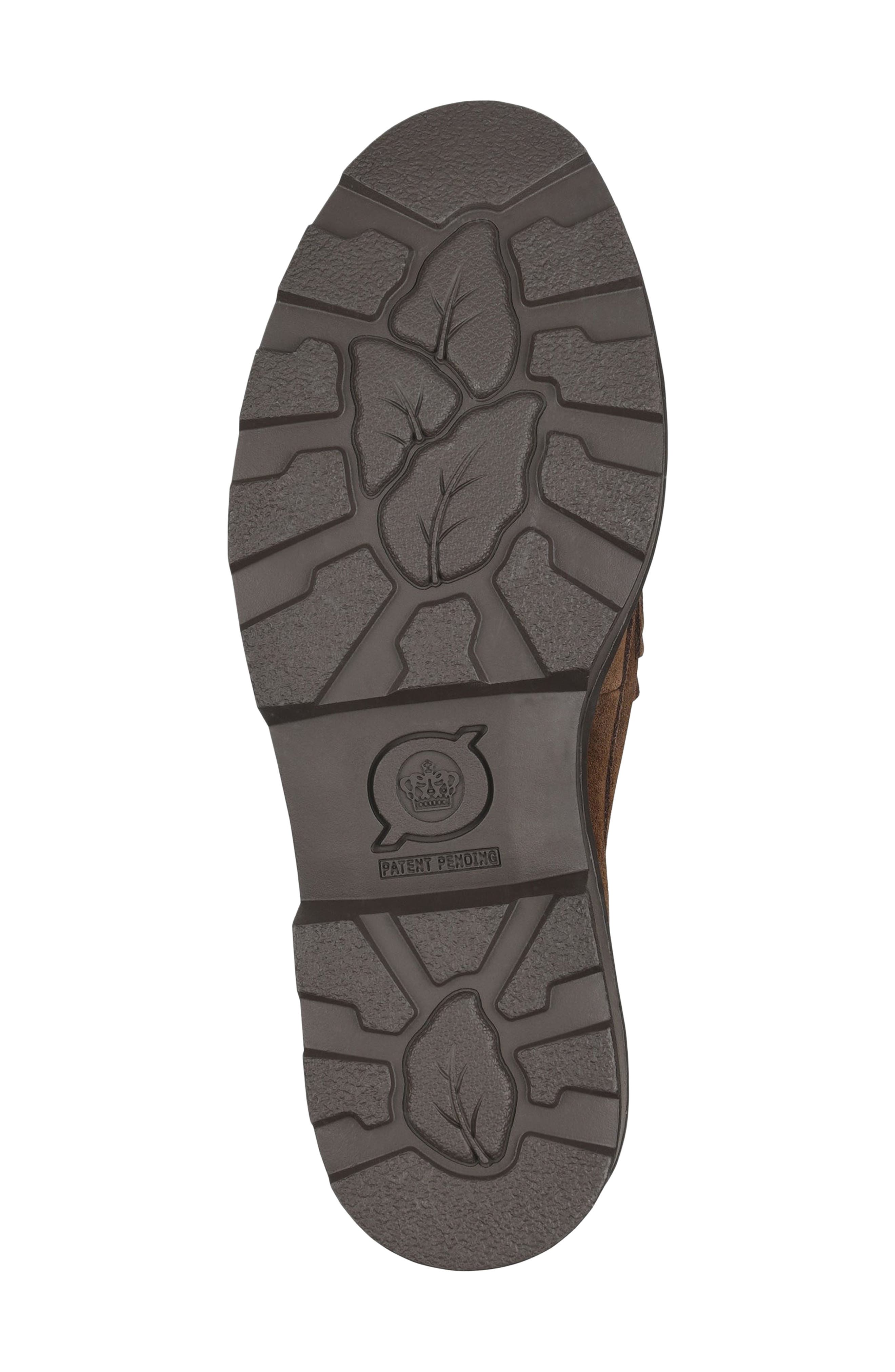 Celeste Lug Loafer, Alternate, color, CHOCOLATE SUEDE