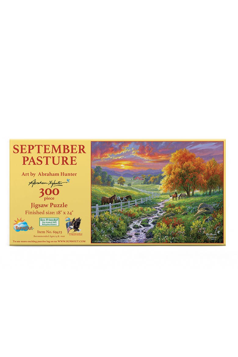 September Pasture 300 piece Jigsaw Puzzle for Adults, Alternate, color, Multicolor