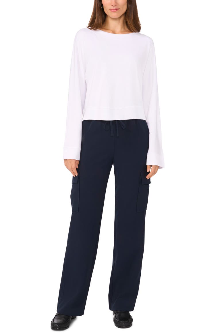 Dolman Sleeve Sweatshirt, Alternate, color, BRIGHT WHITE