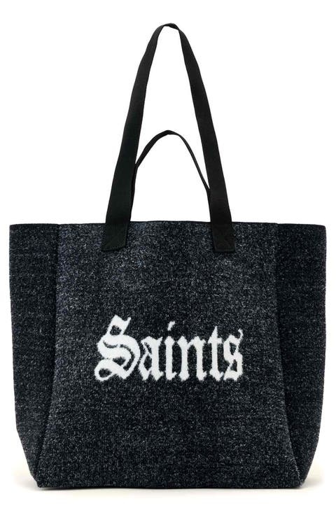 Izzy Fuzzy Sinners/Saints Tote