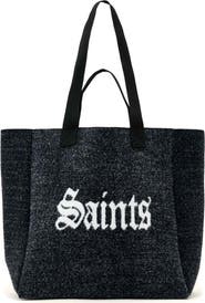 AllSaints Izzy Fuzzy Sinners/Saints Tote