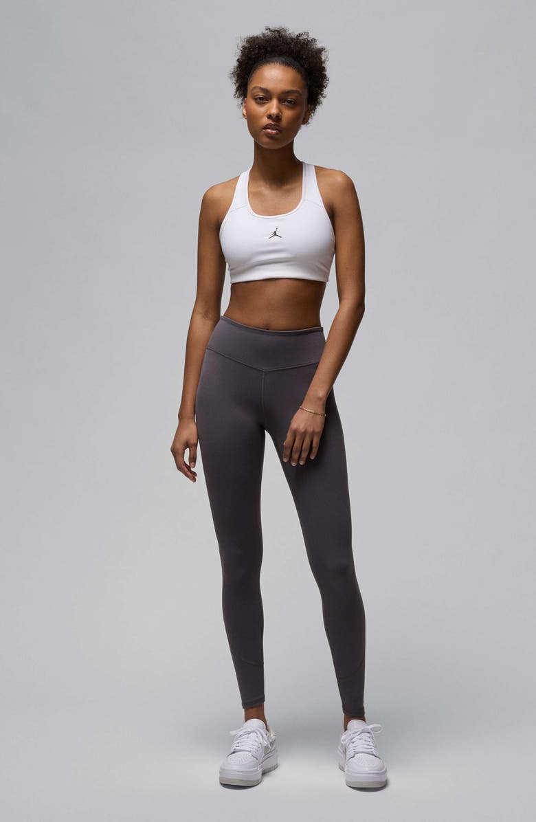 Jordan Sport Leggings, Alternate, color, Thunder Grey/ White