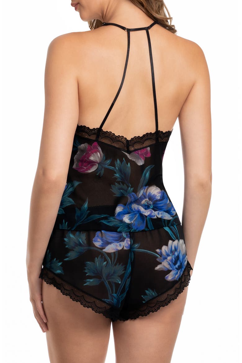 Bailey Cami Short Set, Alternate, color, BLACK