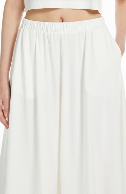 MM MM BY MAX MARA ROAL MODAL BLEND MAXI SKIRT 