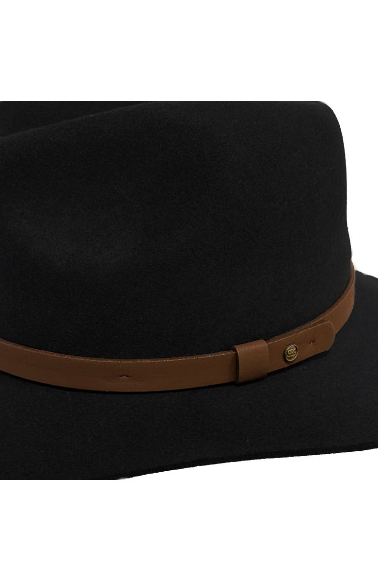 Kanut Sports Bryson  Men's Wool Brim Hat, Alternate, color, Black