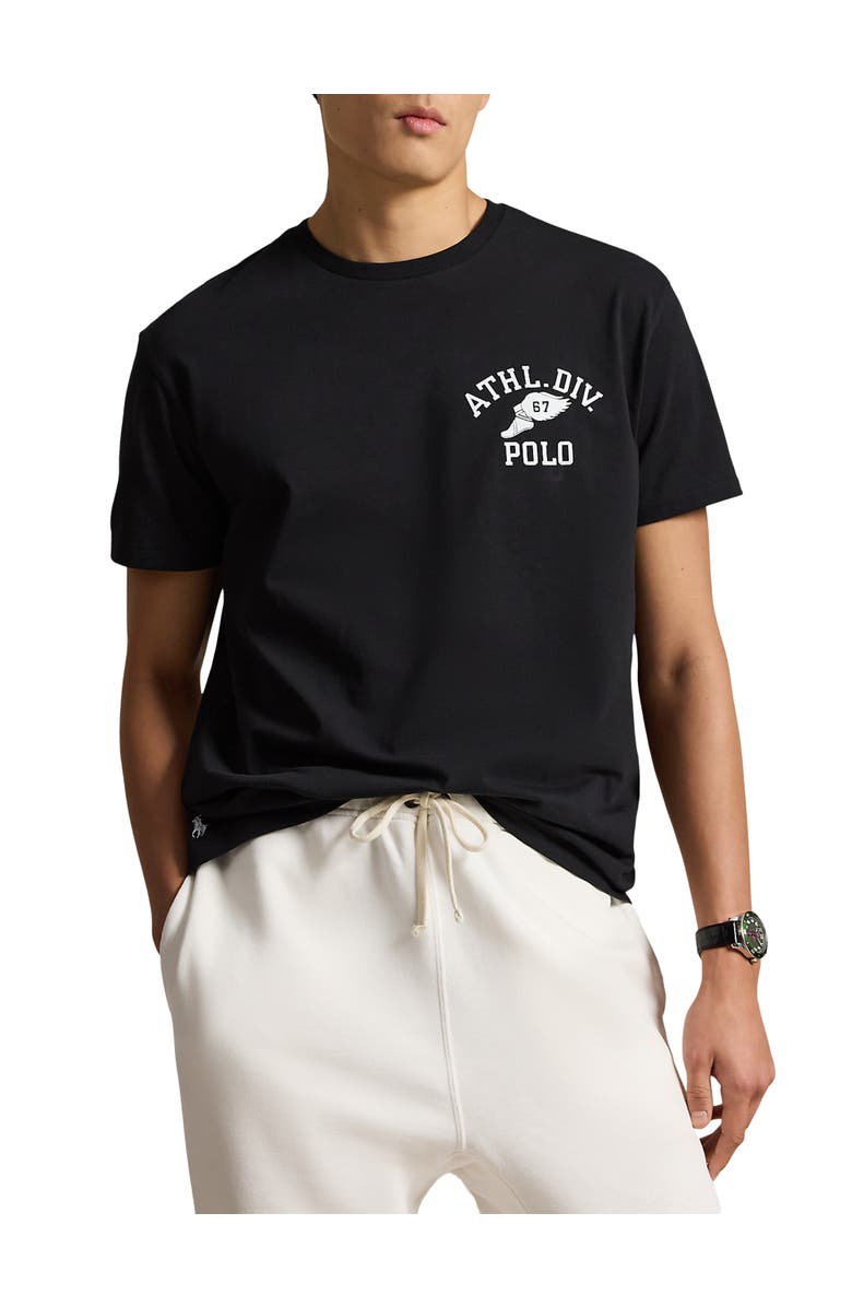 Polo Ralph Lauren Big & Tall Athletic Division T-Shirt, Main, color, Polo Black