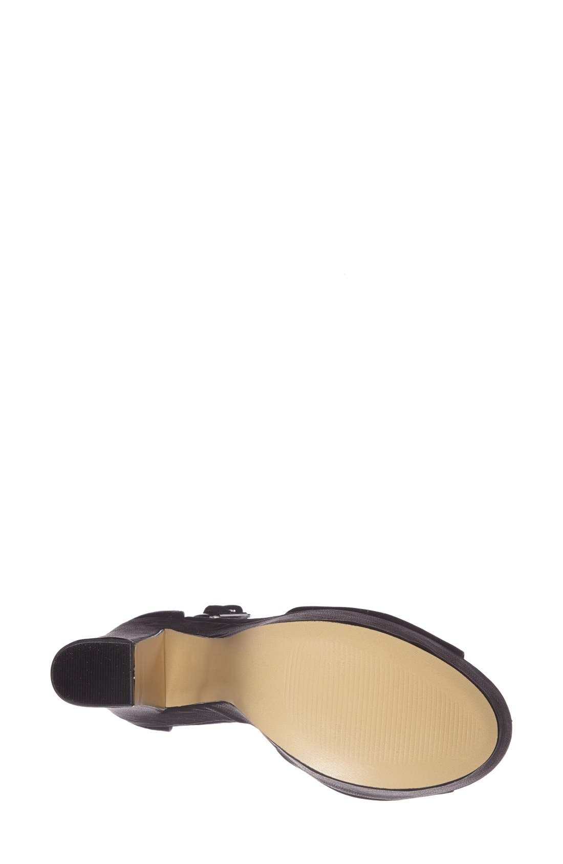Steve Madden 'Whitman' Ankle Strap Platform Sandal, Alternate, color, 
