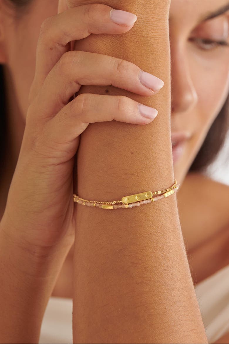 Birthstone Bracelet 'July' in Sunstone, Alternate, color, July
