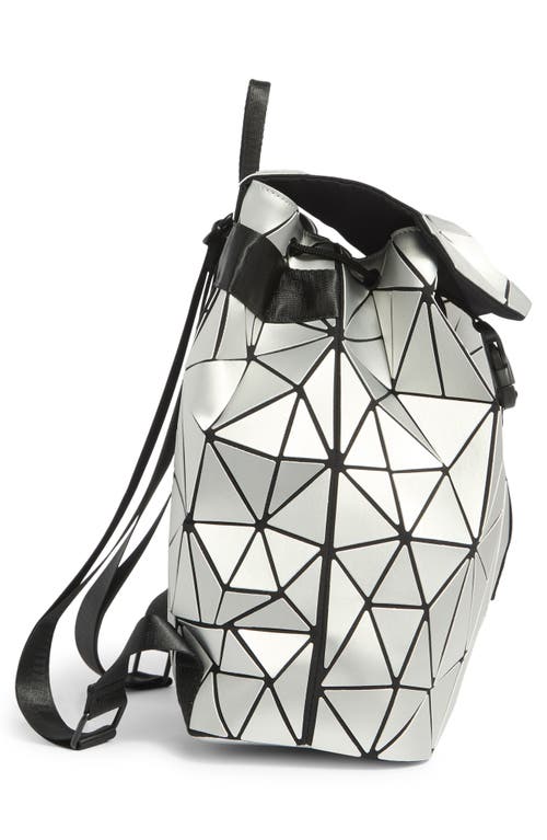 Patrizia Luca Slanted Triangle Backpack In Silver