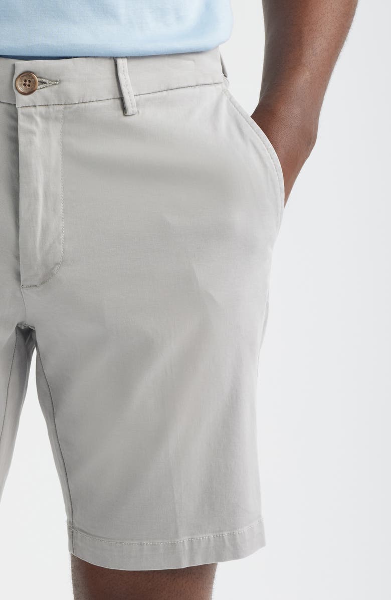 Scott Barber Savannah Stretch Cotton Twill Shorts, Alternate, color, Mist