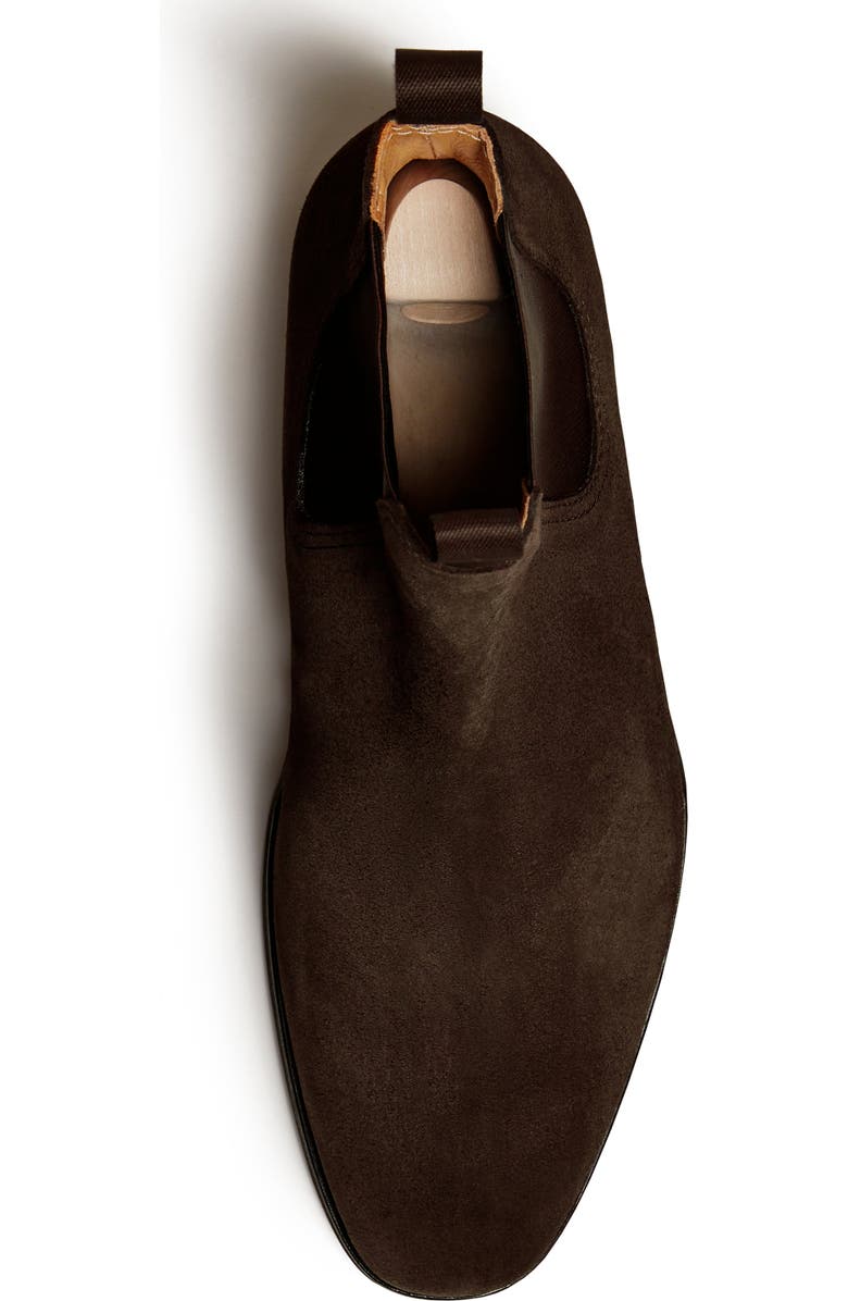 Myrqvist Granhult Chelsea Boots, Alternate, color, Dark Brown Suede