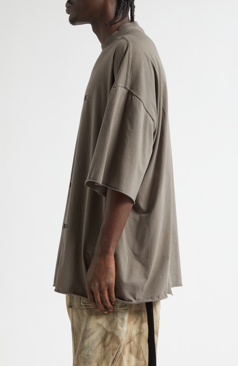 Rick Owens DRKSHDW Tommy Temple Graphic T-Shirt, Alternate, color, Dust/ Black