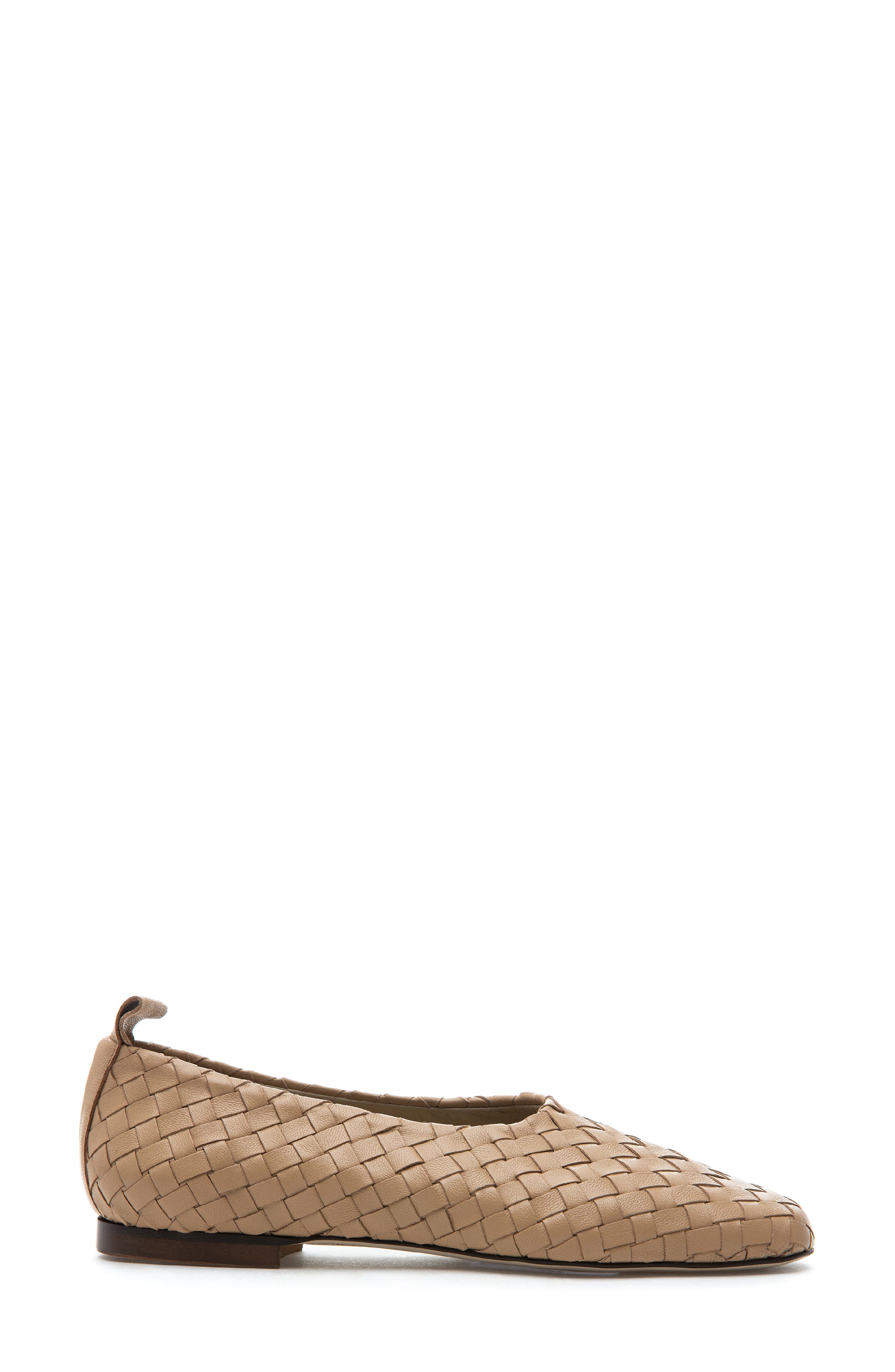 Lizzie Woven Flat, Alternate, color, TAN
