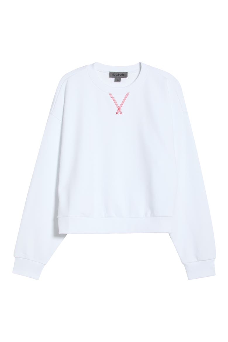 Classic Sweatshirt, Alternate, color, SNOW