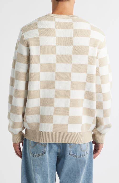 Icecream Check Logo Sweater In Neutral