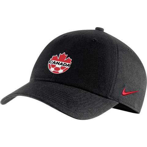 Men's Nike Black Canada Soccer Campus Adjustable Hat