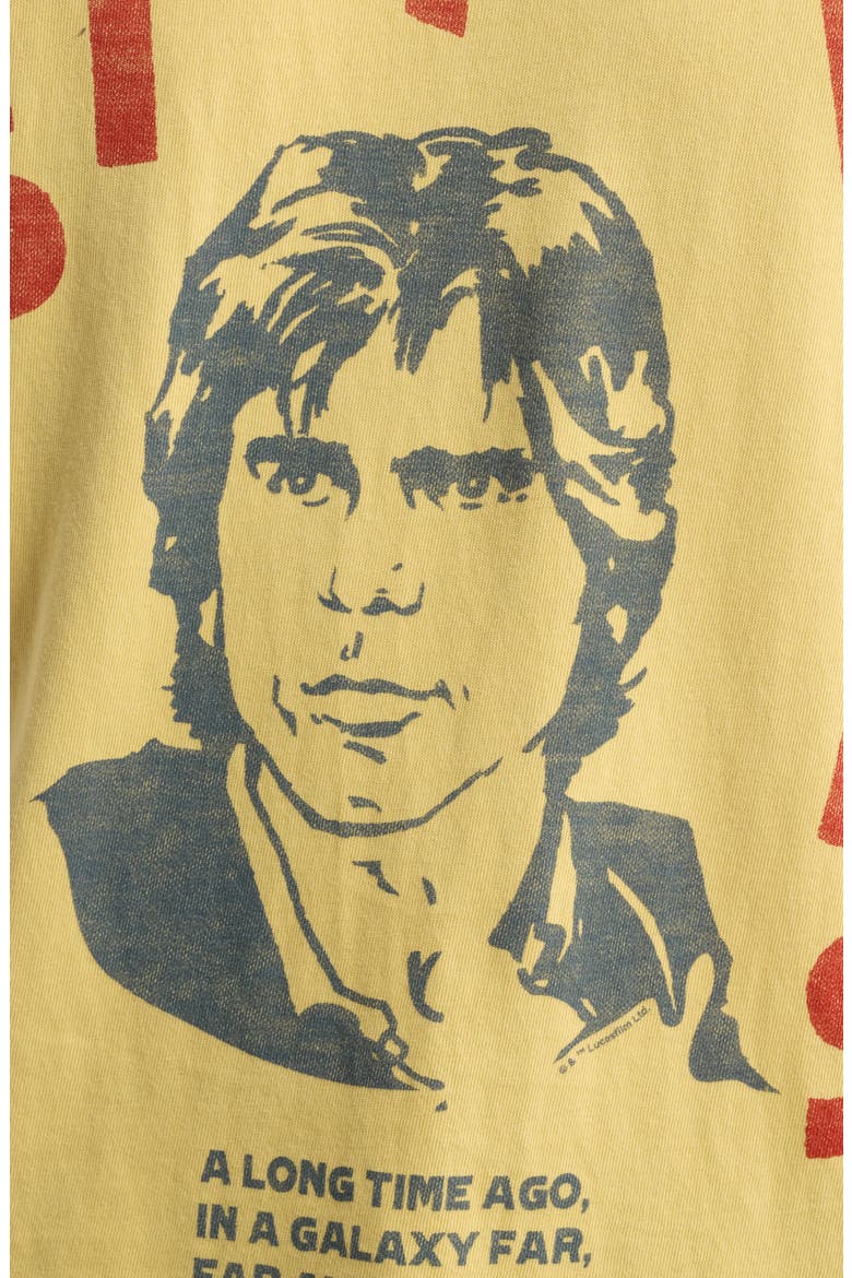 Star Wars Han Solo Graphic T-Shirt, Alternate, color, DUSTY CITRON