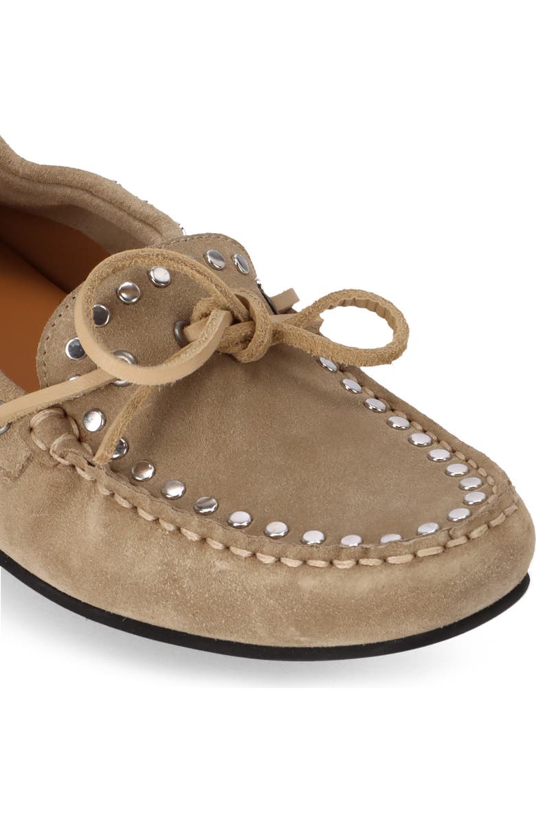 ALOHAS Calla Stud Loafer, Alternate, color, Beige