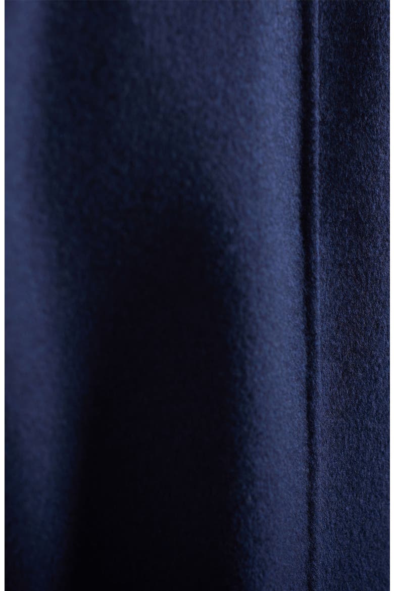 Felted Wool Blend Three Button Blazer, Alternate, color, NAVY