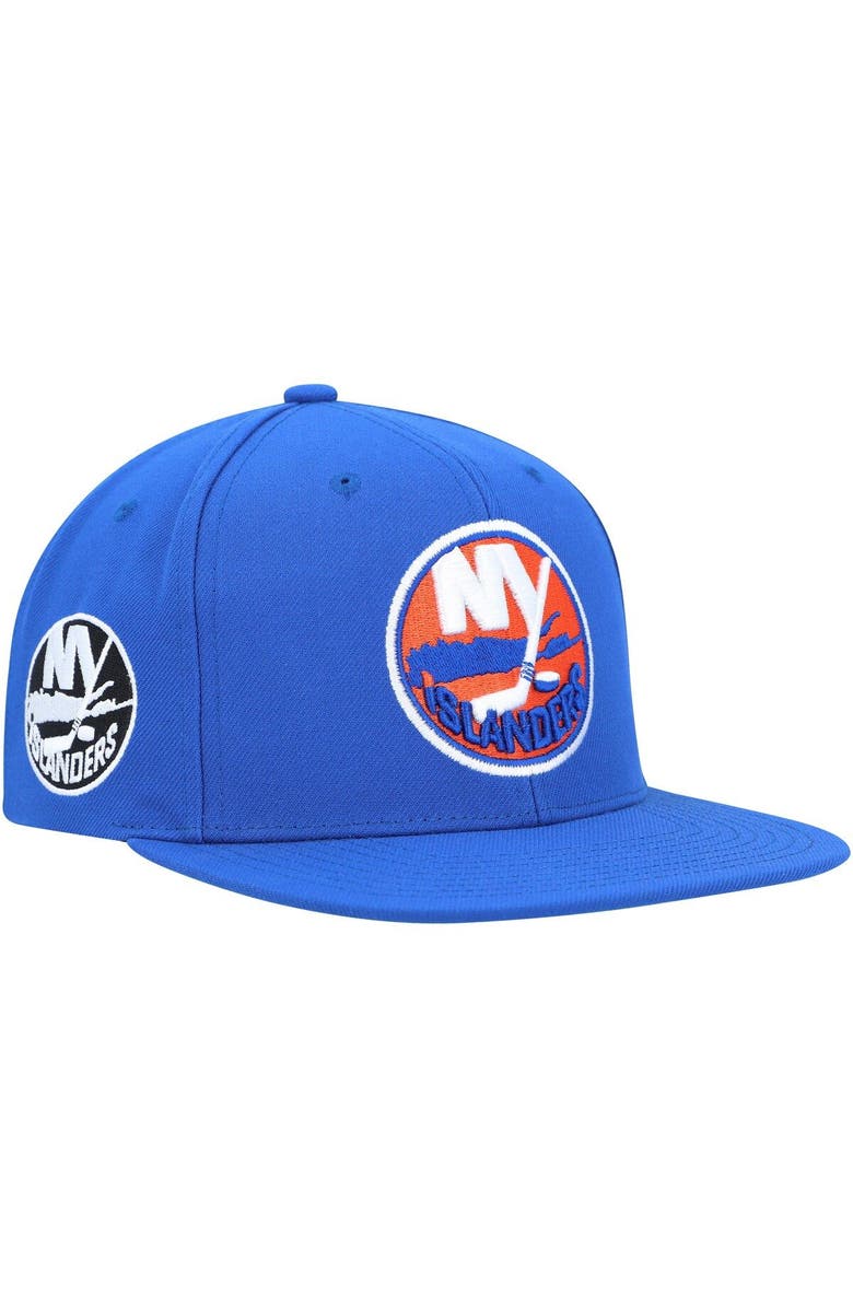 Mitchell & Ness Men's Mitchell & Ness Royal New York Islanders Alternate Flip Snapback Hat, Main, color, 
