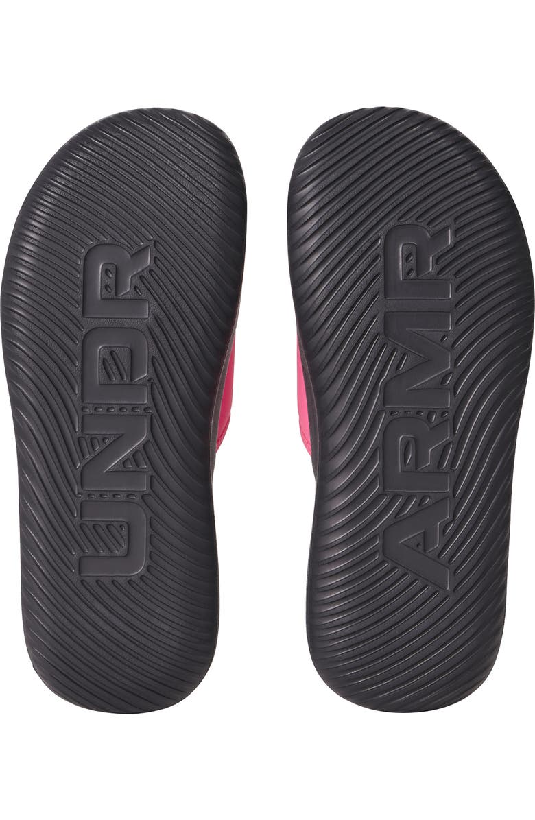 Under Armour Kids' Ignite Pro 8 Slide Sandal, Alternate, color, Black