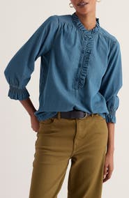 Seasalt Cornwall Feather Star Organic Cotton Top