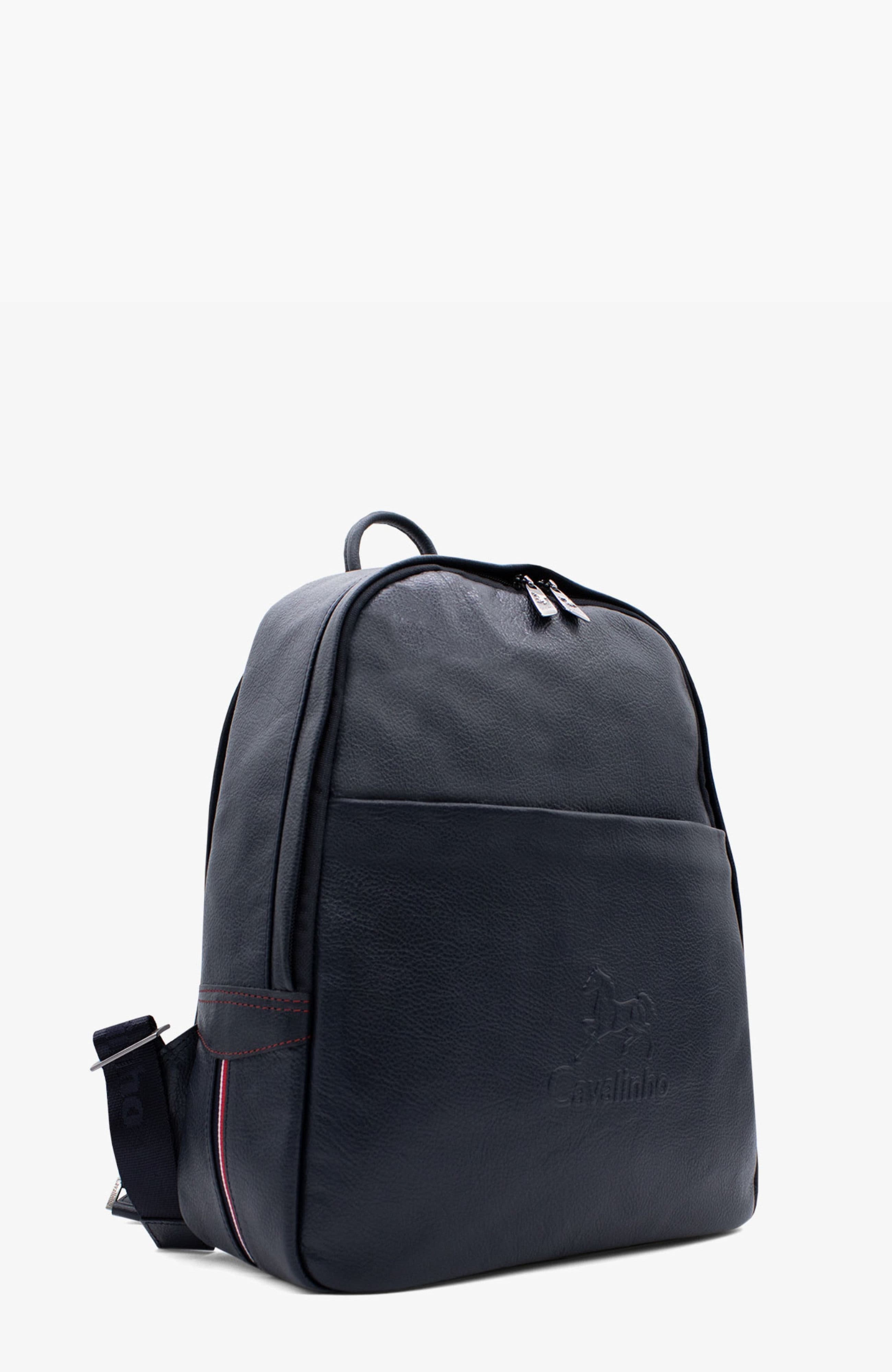 The Sailor 101 Leather Backpack, Alternate, color, Navy