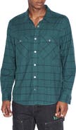 Ksubi Paradox Button-Up Flannel Shirt