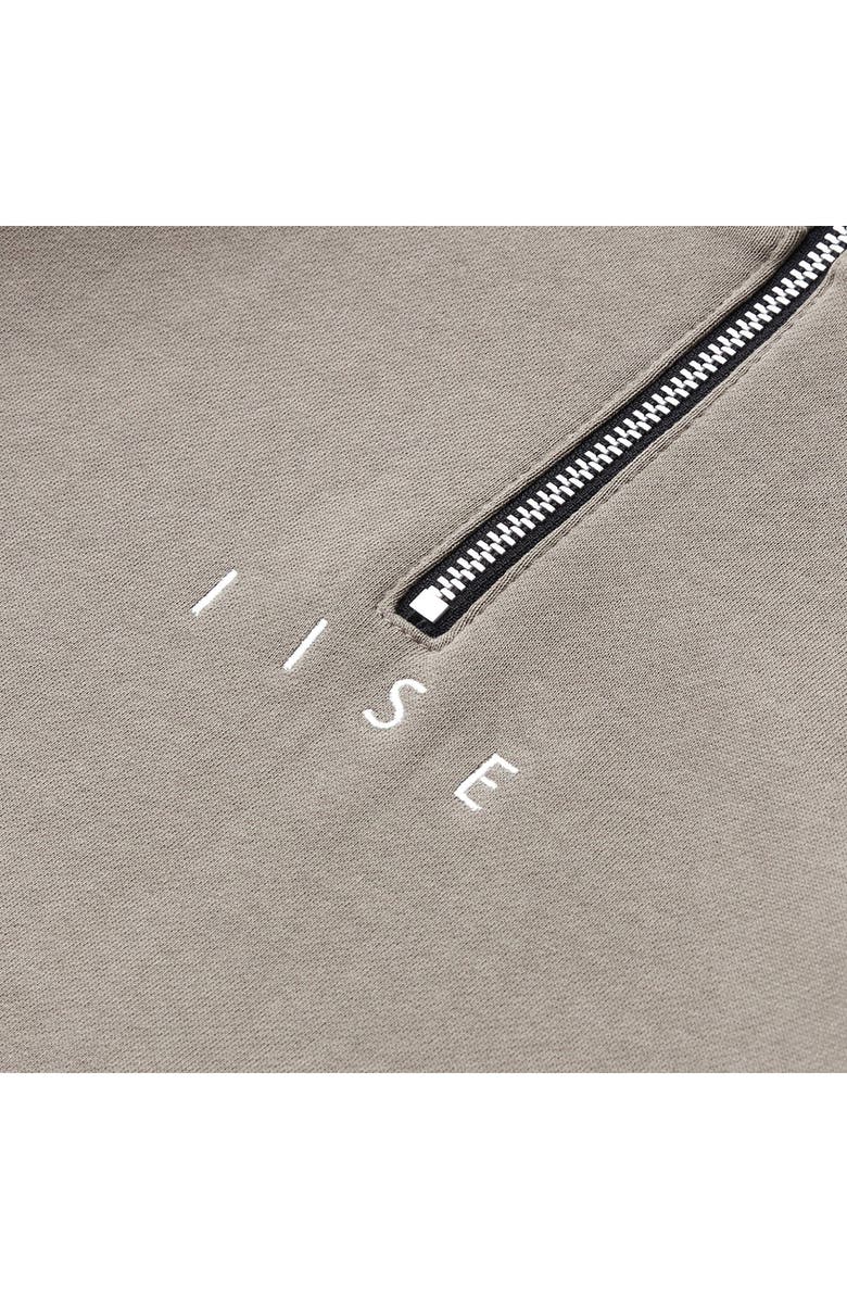 IISE Half Zip Cotton Sweatshirt, Alternate, color,